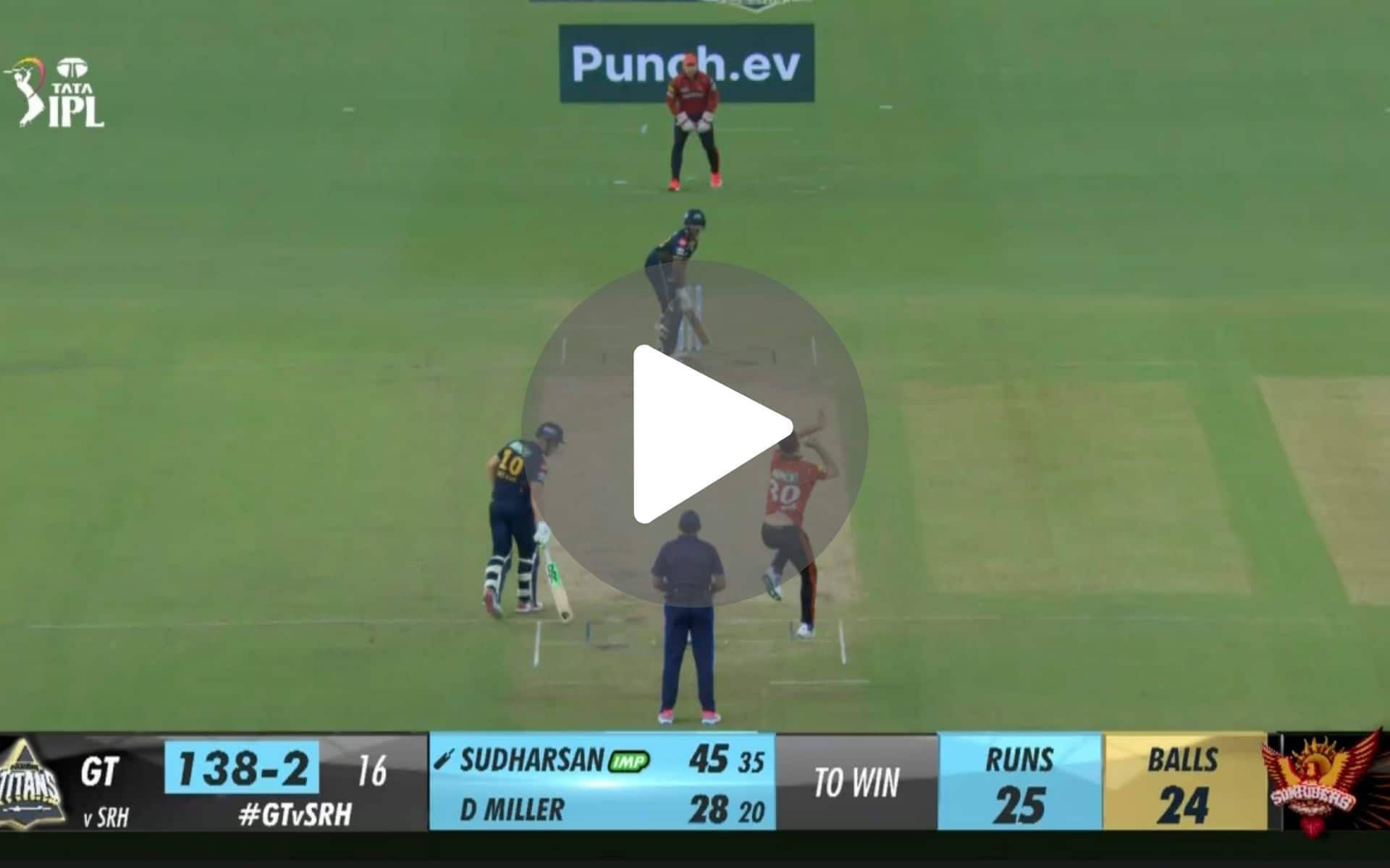 [Watch] Pat Cummins Silences Ahmedabad Crowd With Sudharsan's Wicket